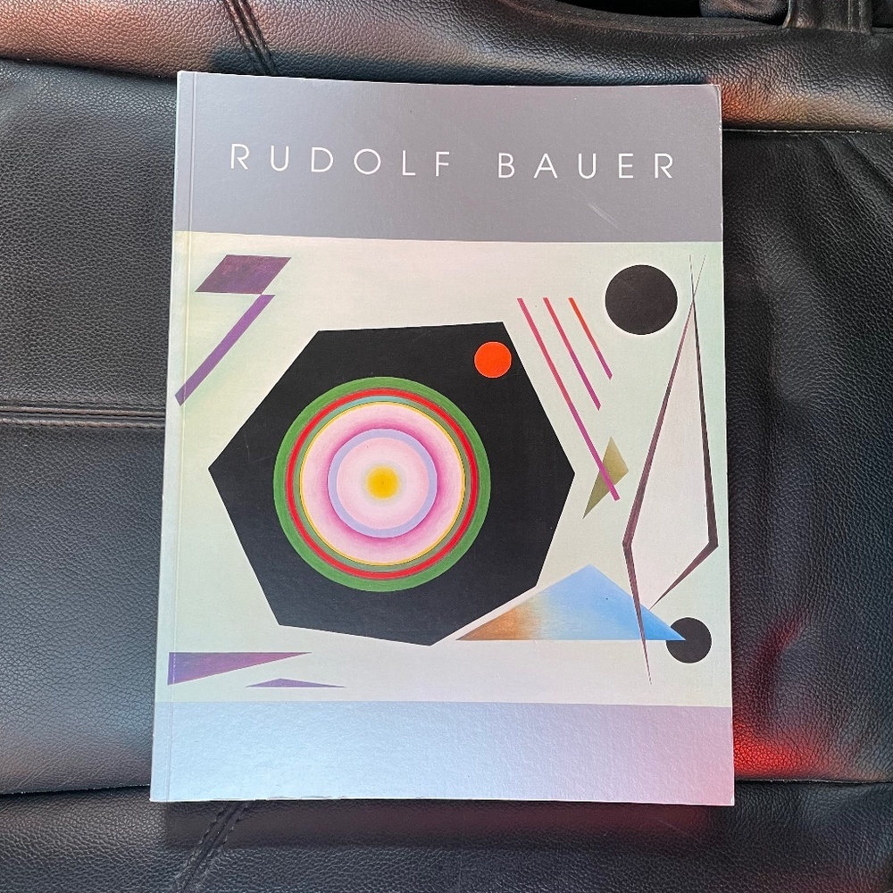 Rudolf Baeur Art Book with Multicolor Cover